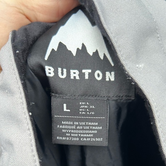 Burton Society Snowboard pants, BNWT, size Large - Picture 13 of 13